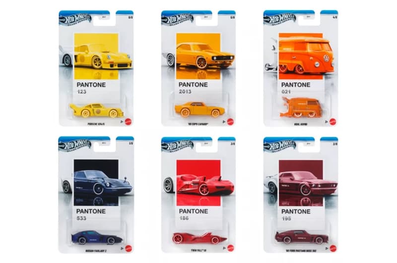 Тематична машинка JKY47 “Pantone” Hot Wheels (в ас.), фото 6