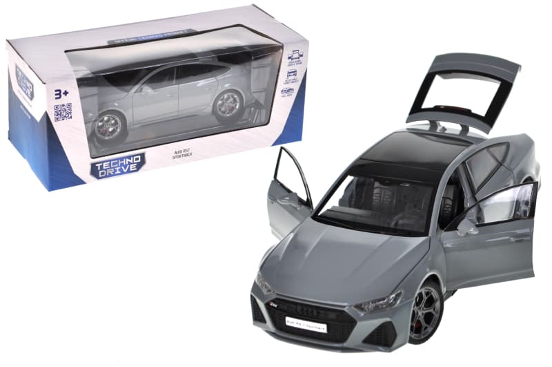 Автомодель KM07222 AUDI RS7 SPORTBACK (сірий, 1:24)