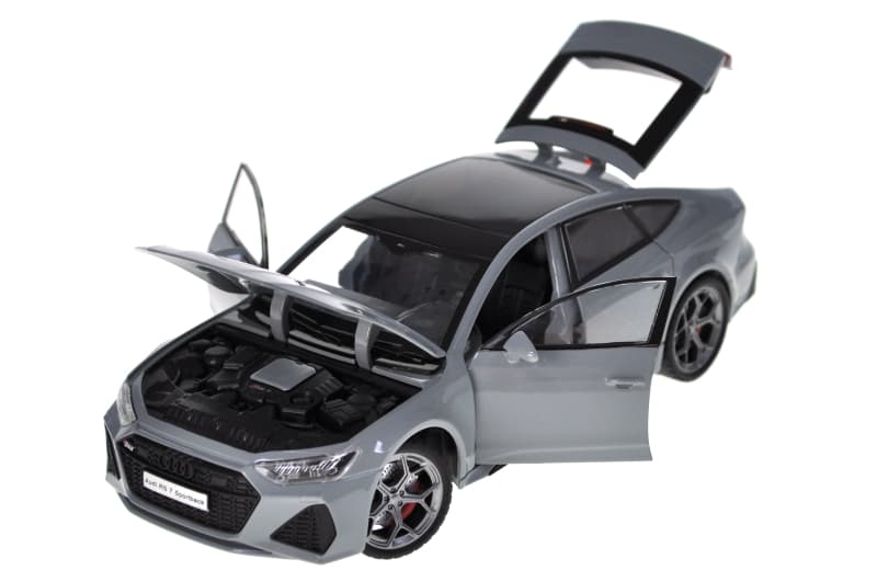Автомодель KM07222 AUDI RS7 SPORTBACK (сірий, 1:24), фото 10