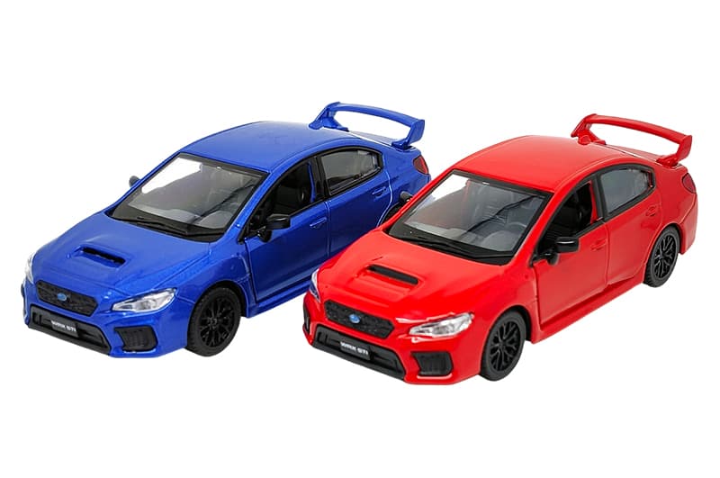 Автомодель 260008 SUBARU WRX STI (червоний, синій), фото 2