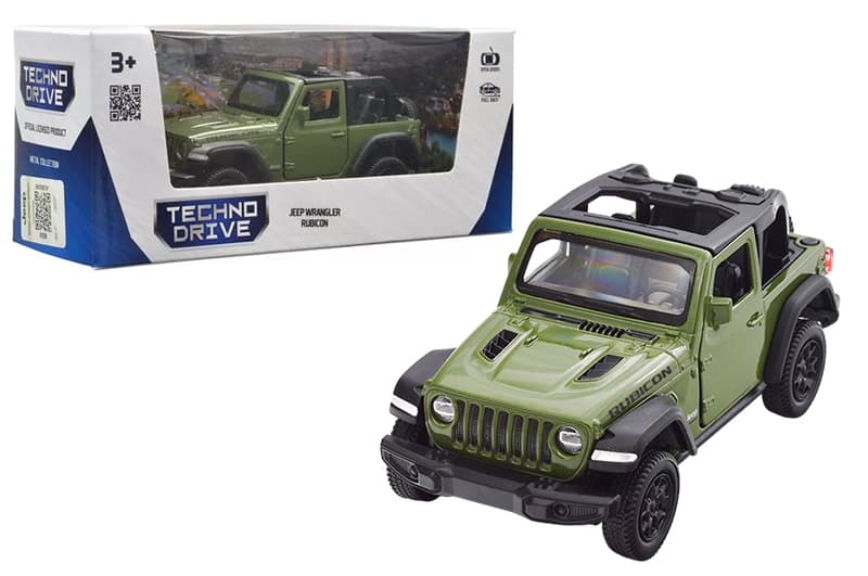 Машина 250339U "JEEP WRANGLER RUBICON" TECHNODRIVE