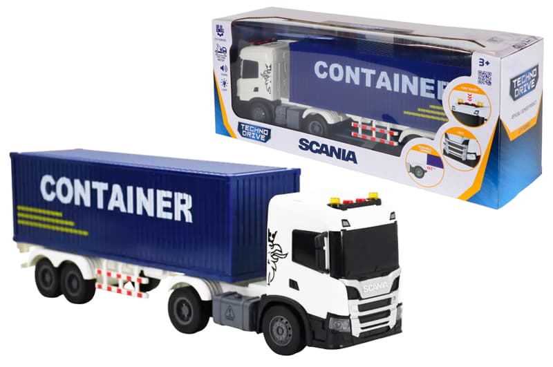 Автомодель серії 6415KS "Large Truck" – ФУРА SCANIA (світло, звук)