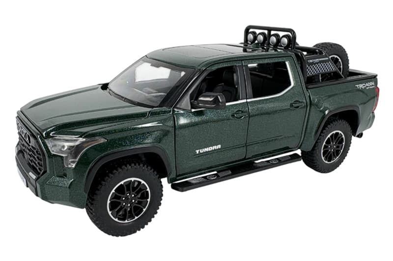 Автомодель KM08555 TOYOTA TUNDRA (зелений, 1:24), фото 2
