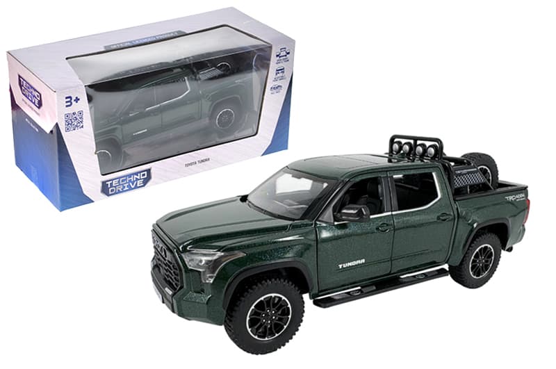 Автомодель KM08555 TOYOTA TUNDRA (зелений, 1:24)