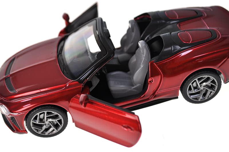 Машина металева 10016 Red, 5 inch 2020 Bentley Bacalar, відкриваються двері, у коробці 16,5x7x8 см АВТОПРОМ, фото 2