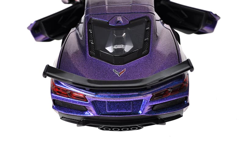 Машина металева 661289H 1:24 Chevrolet Corvette C8 Z06 (2024), батар,світло,звук,відкр.двері,кор. 24.5x12см АВТОПРОМ, фото 3