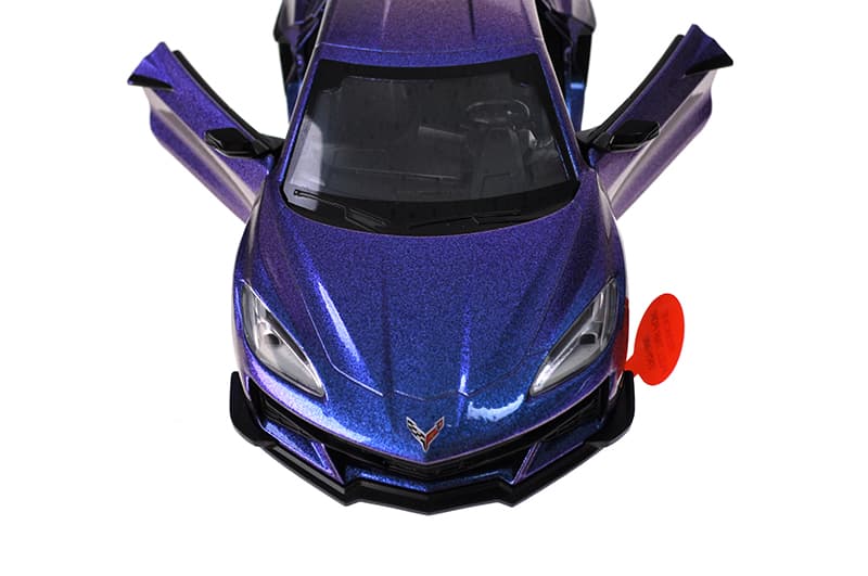 Машина металева 661289H 1:24 Chevrolet Corvette C8 Z06 (2024), батар,світло,звук,відкр.двері,кор. 24.5x12см АВТОПРОМ, фото 4