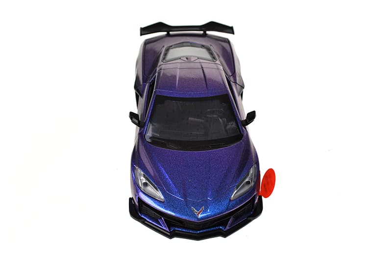 Машина металева 661289H 1:24 Chevrolet Corvette C8 Z06 (2024), батар,світло,звук,відкр.двері,кор. 24.5x12см АВТОПРОМ, фото 5