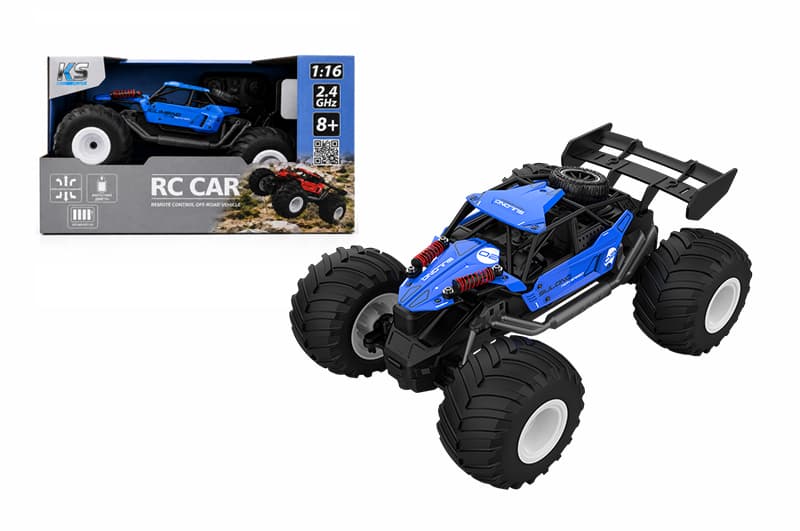 Автомобіль SL-8423ARBl OFF-ROAD на радіокеруванні – STRONG POWER синій, 1:16, 2.4 ГГц, акум. 3,7 V