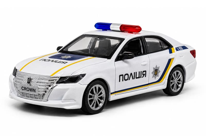 Машина KM260418P "TOYOTA CROWN ПОЛІЦІЯ" TECHNODRIVE