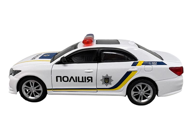 Машина KM260418P "TOYOTA CROWN ПОЛІЦІЯ" TECHNODRIVE, фото 2