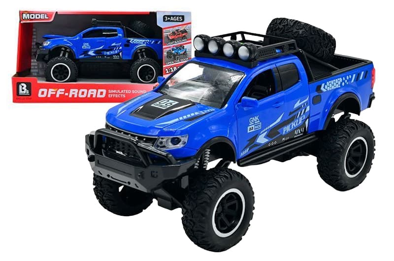 Машина інерційна 98064A озвучена, зі світлом, в коробці YG Toys