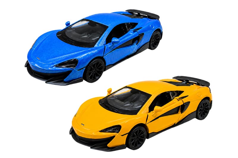Машина 250949U "McLaren 600LT" синя, помаранчева TechnoDrive