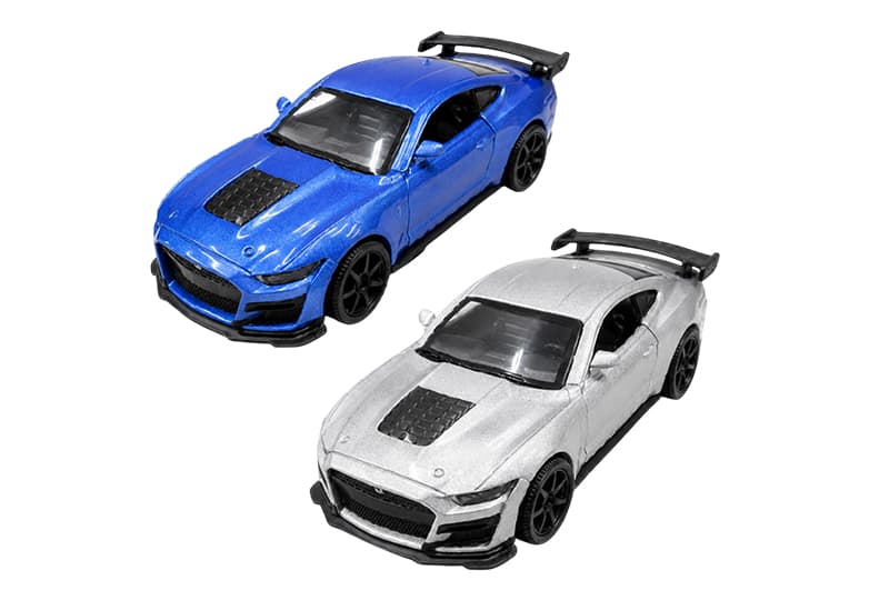 Машина 260091U "Ford Mustang Shelby GT500 2024" сіра, синя TechnoDrive