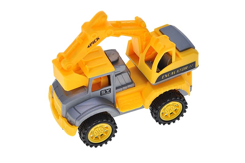 Набір інерційної будівельної техніки YG TOYS, 4 шт., 2 види, фото 2
