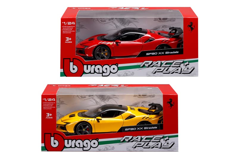 Машина 18-26032 "FERRARI SF90 XX STRADALE" 1:24 із серії "R&P" BBURAGO