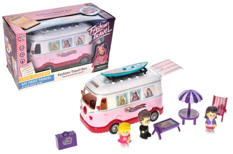 Автобус для дівчат K015 , в коробці р.28,5x13x17см YG Toys