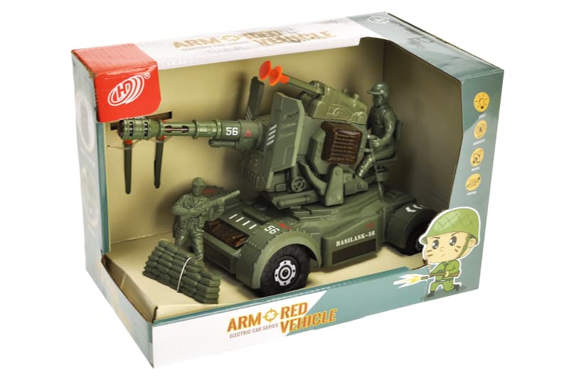 Іграшкова гармата YG TOYS HD9056A зі світлом і звуком, що стріляє