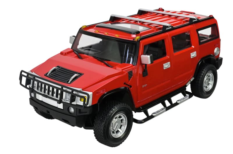 Машина на радіокеруванні PM1401RED, 1:14 HUMMER H2,червоний колір, на акумулятор, у коробці 49x23x23 см. POWERMOTORS, фото 2