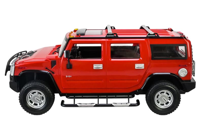 Машина на радіокеруванні PM1401RED, 1:14 HUMMER H2,червоний колір, на акумулятор, у коробці 49x23x23 см. POWERMOTORS, фото 3