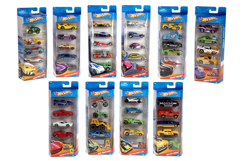 Набір металевих машин 1806 5 шт Hot Wheels