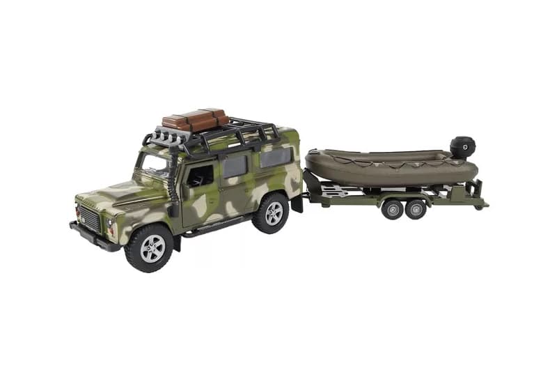 Машина 520191.270 "LAND ROVER DEFENDER MІЛІТАРІ" з човном TECHNODRIVE, фото 5