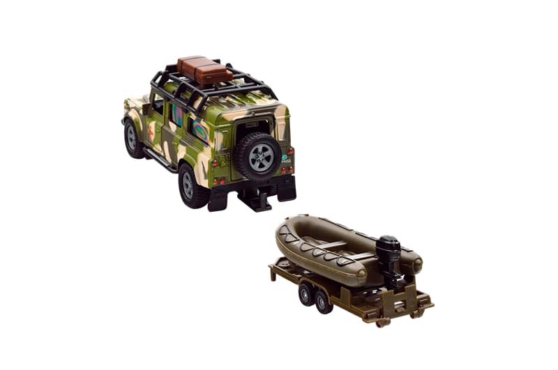 Машина 520191.270 "LAND ROVER DEFENDER MІЛІТАРІ" з човном TECHNODRIVE, фото 7