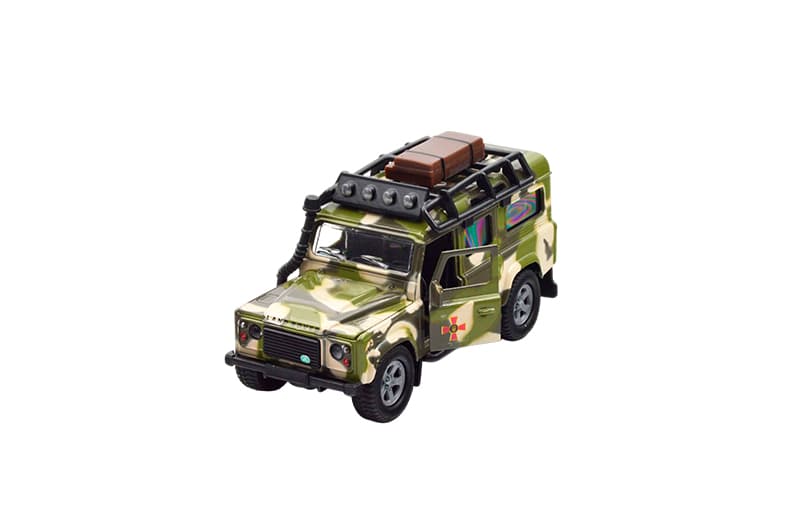 Машина 520191.270 "LAND ROVER DEFENDER MІЛІТАРІ" з човном TECHNODRIVE, фото 4