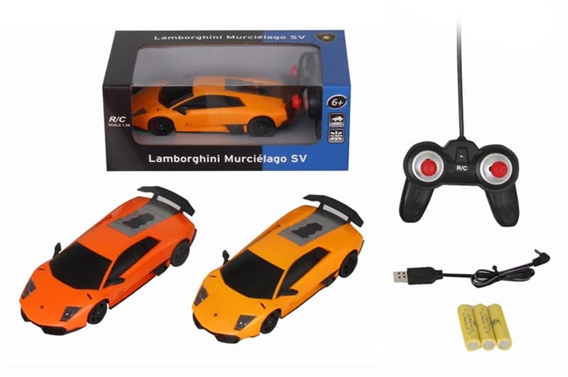 Машина на радіокеруванні MZ CL2401 Lamborghini Murcielago SV 1:24, 2 кольори короб.20*9*7см