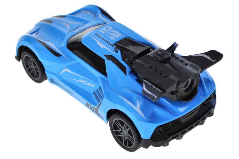 Радіокерована машина TECHNO DRIVE SL-354RHBL, 1:24, блакитна, зі світлом і вихлопною парою, фото 3