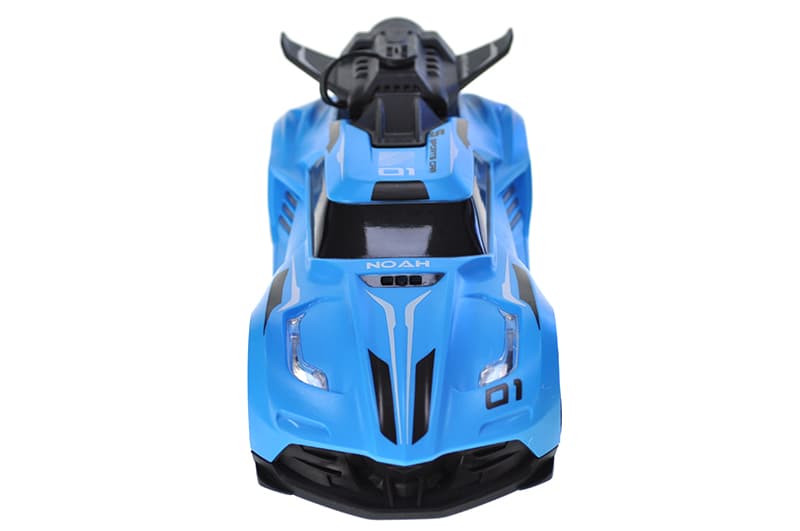 Радіокерована машина TECHNO DRIVE SL-354RHBL, 1:24, блакитна, зі світлом і вихлопною парою, фото 6