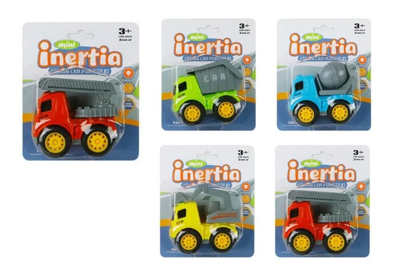 Машина будтехніка BY2035 інерційна, 4 види, на блістері YG Toys