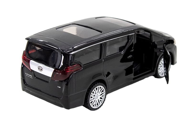 Машинка металева-TOYOTA ALPHARD (чорний) TechnoDrive, фото 2