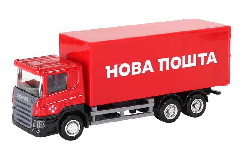 Машина 250414U "SCANIA "НОВА ПОШТА" TECHNO DRIVE, фото 2