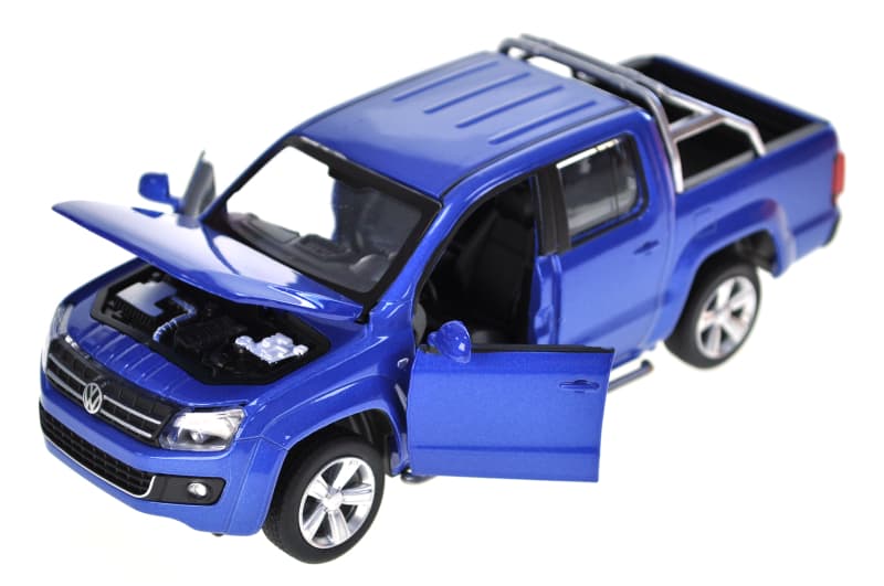 Машина металева "АВТОПРОМ" 68365 1:30 Volkswagen Amarok, батарейка, світло, звук, відкриваються двері, кор., фото 2