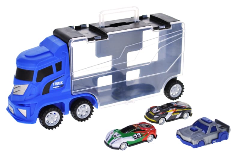 Автовоз інерційний з машинками YG TOYS 8864, фото 5