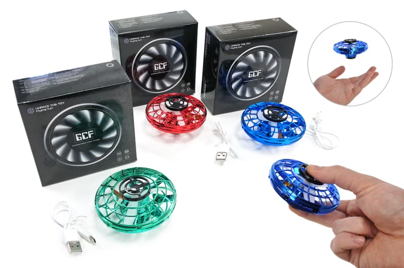 Літаючий електро-спінер "FLY SPINNER" з LED-підсвіткою в коробці
