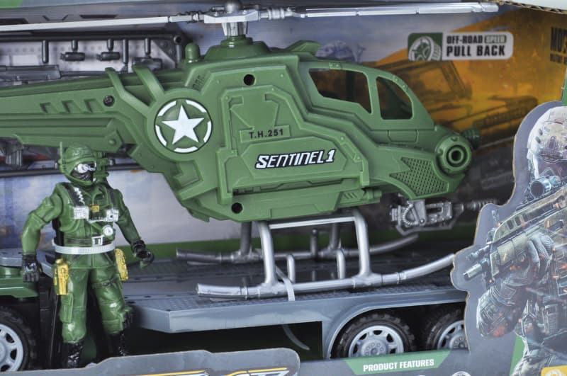 Машина 4-2 військова з набором, в коробці р.39,5x11,5x17,5 см YG Toys, фото 2