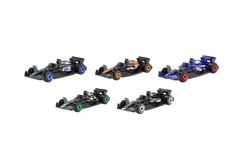 Ігровий набір JGF58 з 5 базових болідів «F1 2024» Hot Wheels, фото 2