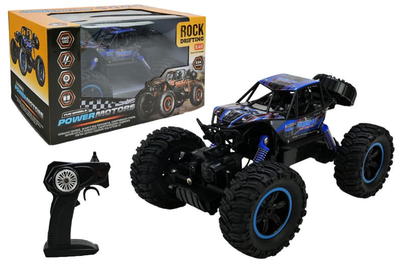 Радіокерована машина POWERMOTORS PM3401, синя, 1:14, з акумулятором