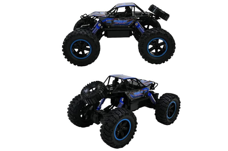 Радіокерована машина POWERMOTORS PM3401, синя, 1:14, з акумулятором, фото 4