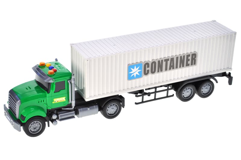 Іграшкова вантажівка YG TOYS RJ6674-1 інерційна, зі світлом і звуком, фото 3