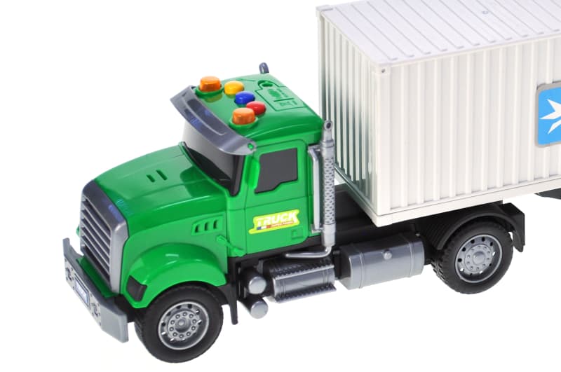 Іграшкова вантажівка YG TOYS RJ6674-1 інерційна, зі світлом і звуком, фото 5