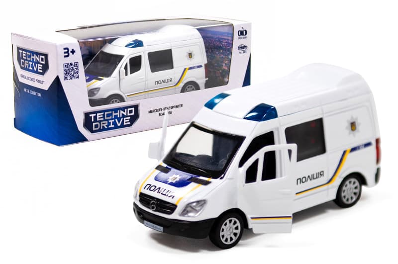 Машина 250294 "MERCEDES-BENZ SPRINTER Поліція" TECHNODRIVE