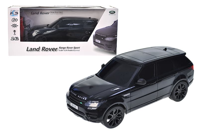Радіокерований автомобіль Land Rover Range Rover Sport 124GRRB, 1:24, 2,4 ГГц, чорний