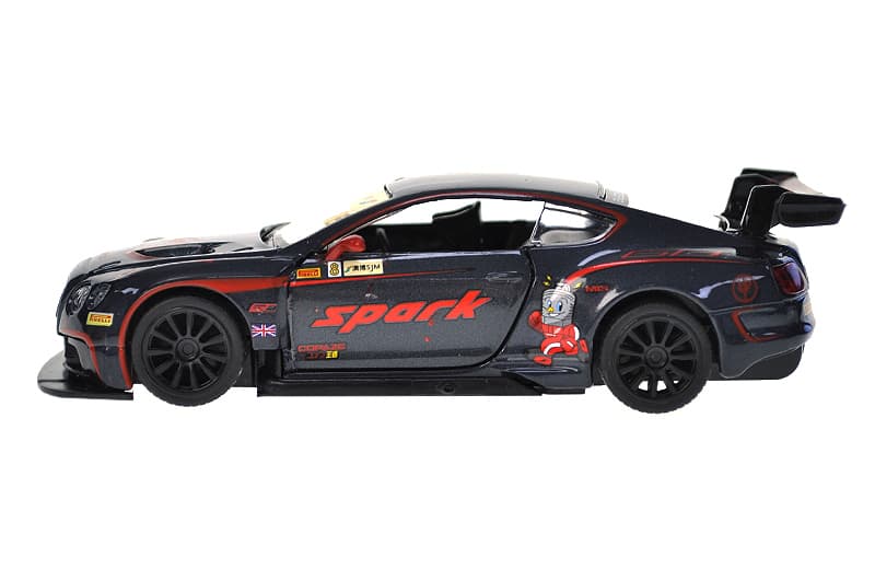 Машина металева "Автопром"4345/ 4364, 1:43 Bentley Continental GT3,відкриваються двері, в коробці, фото 2