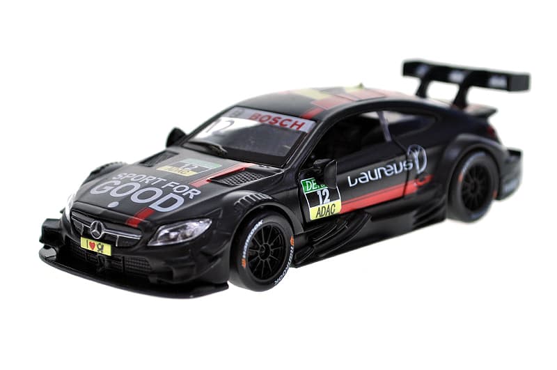 Машина металева "Автопром", 4365/4366, 1:43 Mercedes-AMG C 63 DTM, 2 кольори, відкриваються двері, в коробці, фото 4