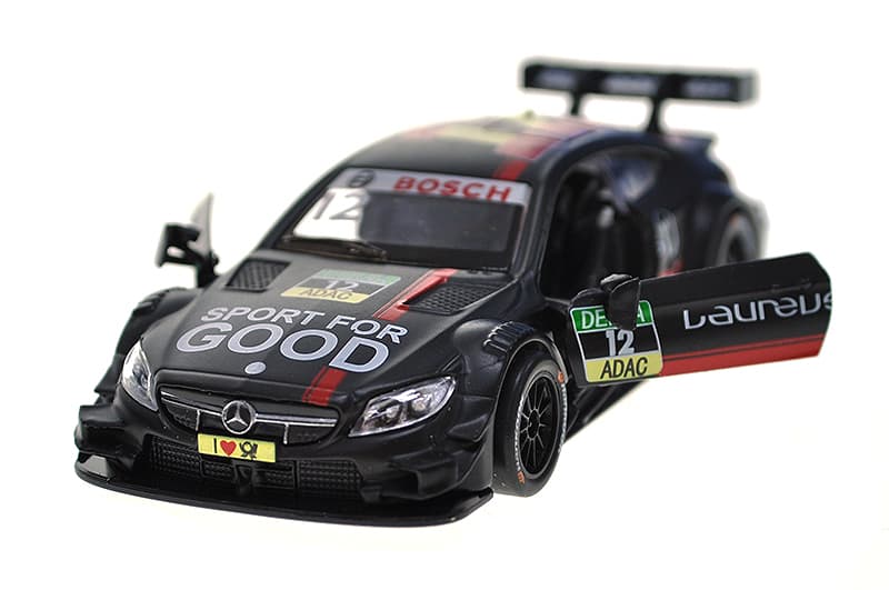 Машина металева "Автопром", 4365/4366, 1:43 Mercedes-AMG C 63 DTM, 2 кольори, відкриваються двері, в коробці, фото 7
