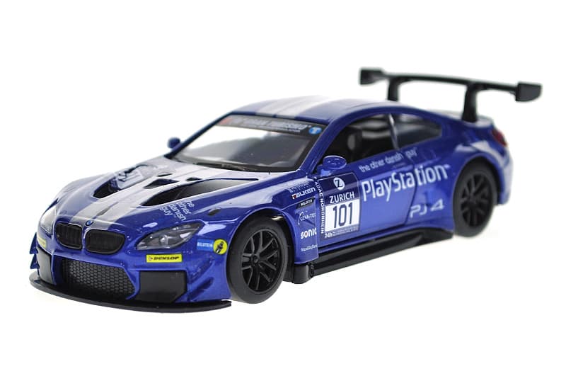 Машина металева "Автопром" 4369, 1:44 BMW M6 GT3,1 колір, відкриваються двері, в коробці, фото 6