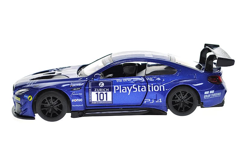 Машина металева "Автопром" 4369, 1:44 BMW M6 GT3,1 колір, відкриваються двері, в коробці, фото 5